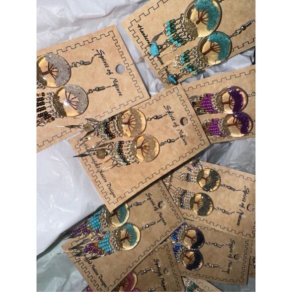 Tree of Life Earrings - Picture 3 of 5